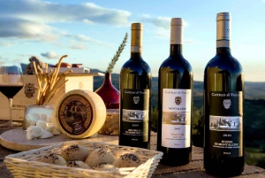 Tuscany: Montalcino Dinner at San Gimignano Winery