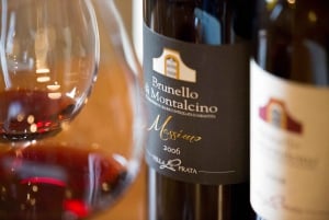 Toskana: Montalcino Abendessen im Weingut San Gimignano