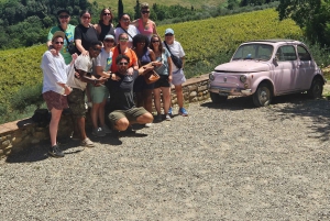 Toskana: Vespa Tour mit traditionellem Mittagessen
