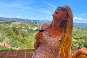 Tour del vino por la Toscana: 2 bodegas y San Gimignano desde Florencia