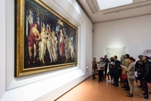 Uffizi-galleriet: Guidet tur med billet til at springe køen over