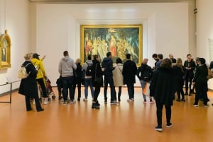 Uffizi Gallery Small Group Guided Tour with Ticket