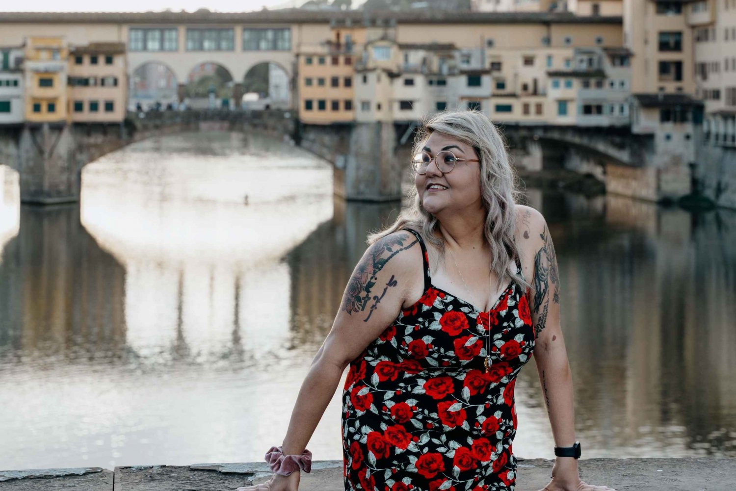 Unik fotograf i Firenze