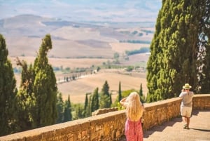 Florencja: Dolina Orcia, Montalcino, Pienza z lunchem i winem