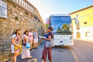 Florencja: Dolina Orcia, Montalcino, Pienza z lunchem i winem