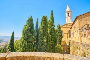 Val D'Orcia: Kaas- en wijnproeverij vanuit Florence