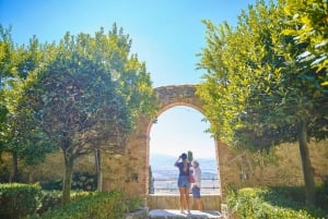 Val D'Orcia: Tour di degustazione di formaggi e vini da Firenze