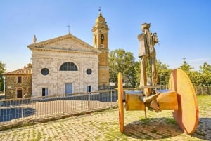 Val d'Orcia : dégustation de fromages et de vins au départ de Florence