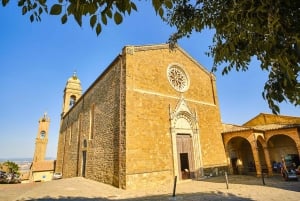 Val D'Orcia: Tour di degustazione di formaggi e vini da Firenze