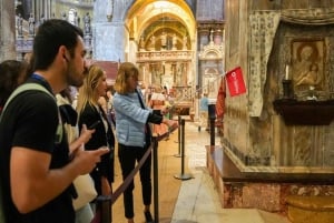 Venezia: Markuskirken, Dogepalasset, Murano og Burano dagstur