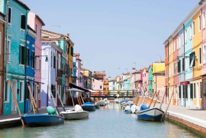 Venedig: Markuskirken, Dogepaladset, Murano og Burano dagstur