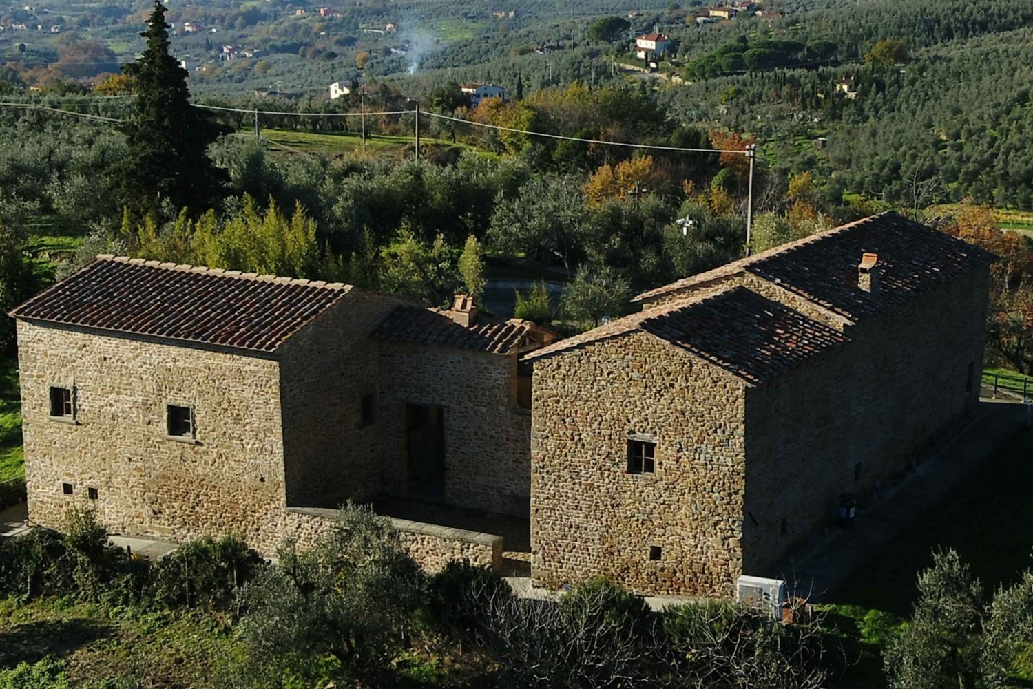 Vinci: Entrance to the Leonardo's Birthplace