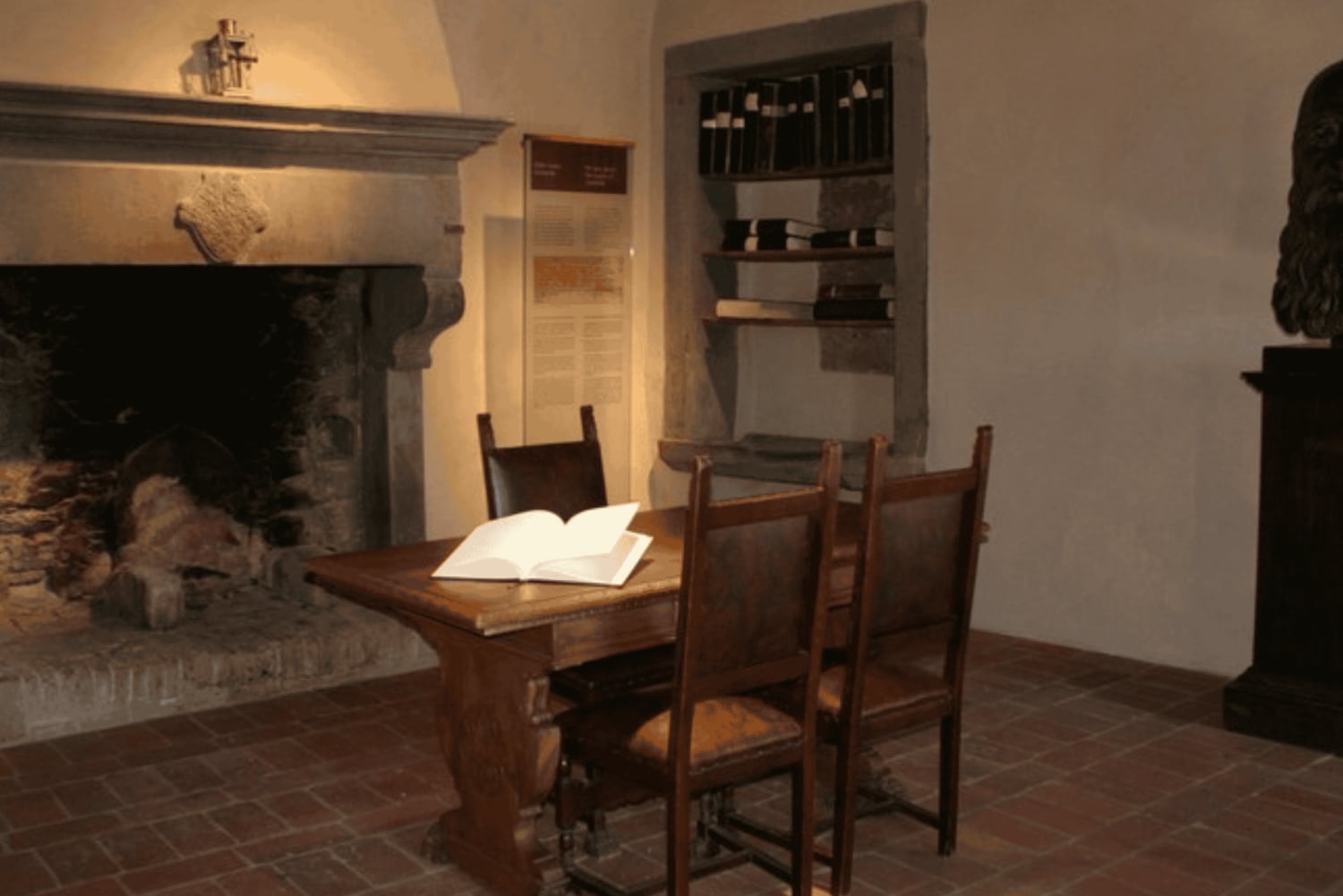 Vinci: Eingang zum Geburtshaus Leonardos