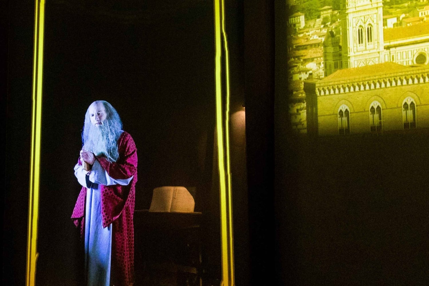 Vinci: Leonardiano Museum en kaartje voor de geboorteplaats van Da Vinci