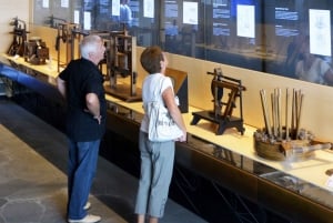 Vinci: Leonardiano Museum en kaartje voor de geboorteplaats van Da Vinci