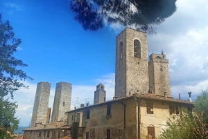 Besøg Siena og San Gimignano med frokost på en familiegård