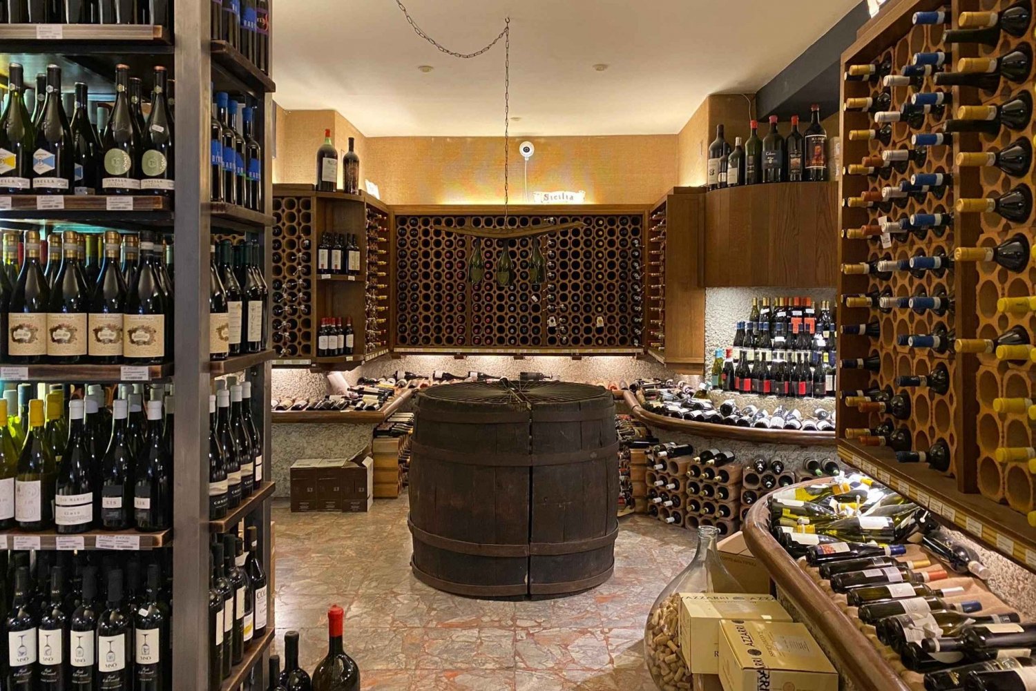 Degustazione di vini nel centro di Firenze