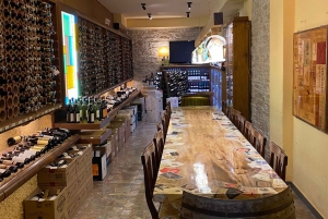 フィレンツェ市内中心部でのワインテイスティング体験