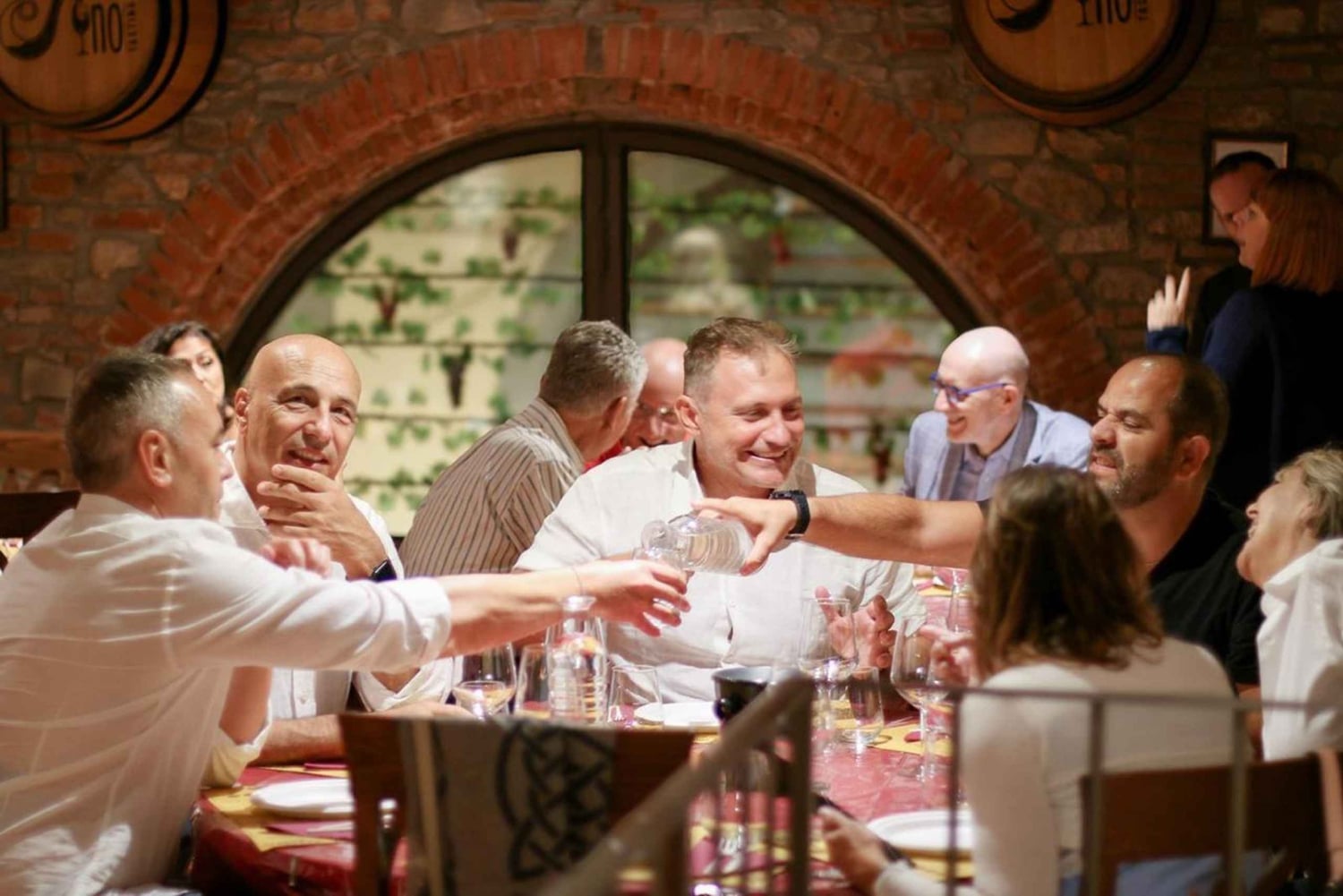 Wijnproeverij met zeven soorten Toscaanse wijn