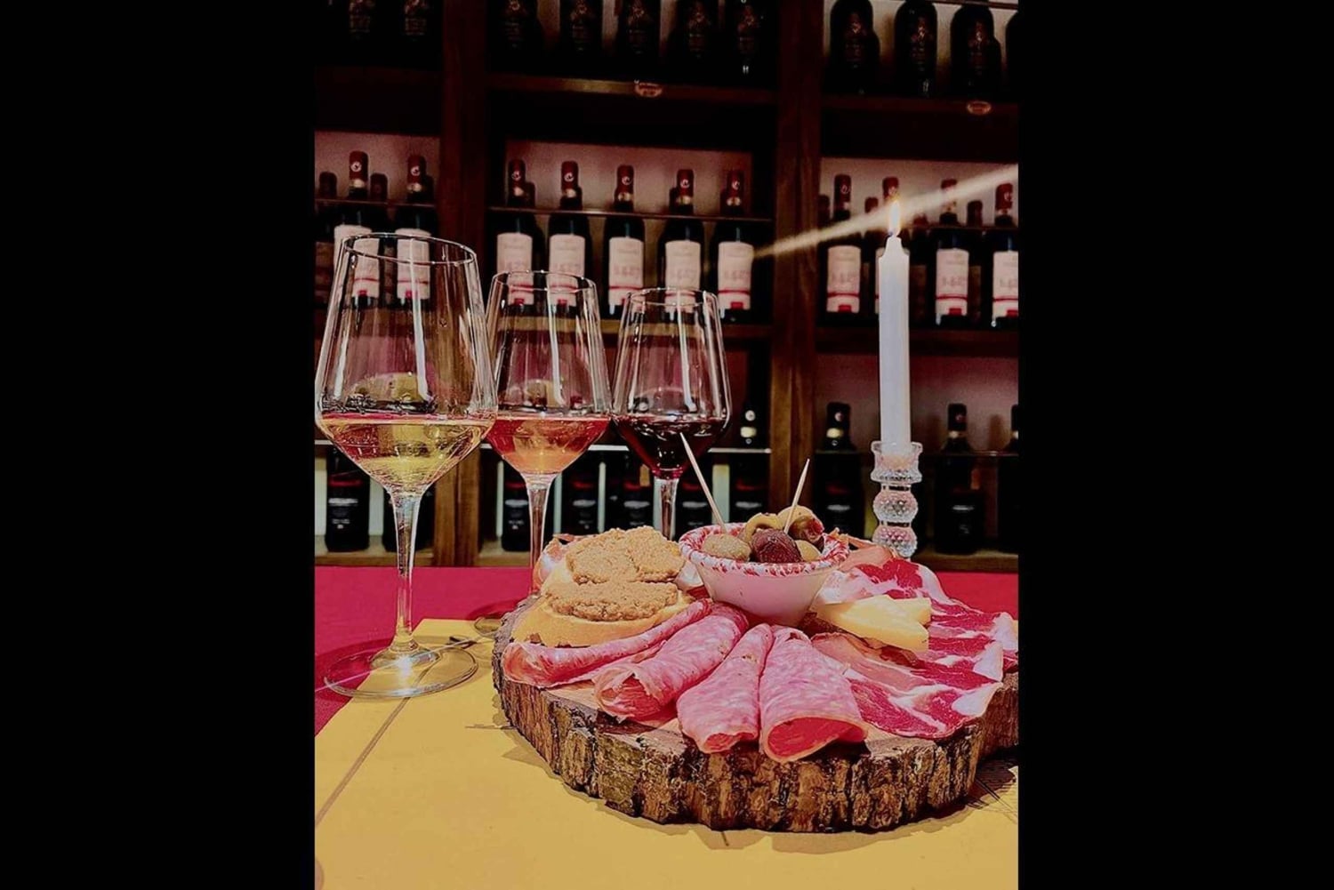 Wijnproeverij met zeven soorten Toscaanse wijn