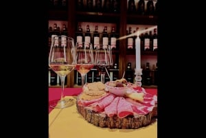 Vinsmaking med tre typer toskansk vin