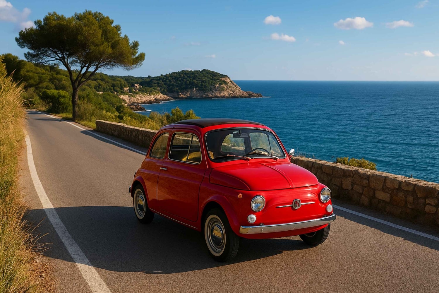 Cap d'Antibes: passeio exclusivo em carros vintage ou desportivos