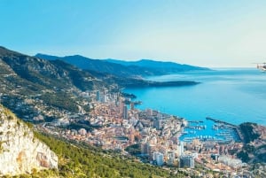 10-minute panoramic flight from Monaco