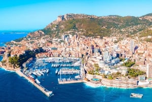 10-minute panoramic flight from Monaco