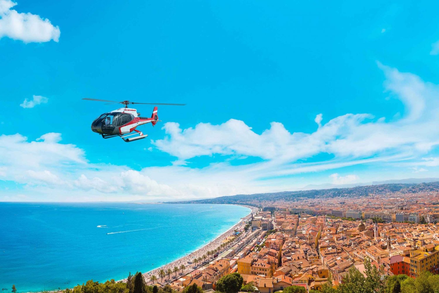 30-minute panoramic flight from Nice