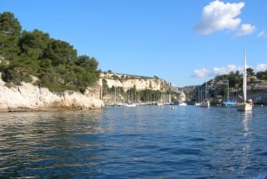 Aix-en-Provence: Excursión de un día en barco por Cassis y cata de vinos
