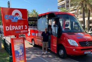 Antibes : Visite guidée en bus Hop-on Hop-off d'un ou deux jours
