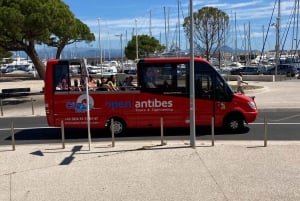 Antibes: 1 eller 2-dages Hop-on Hop-off sightseeing bustur