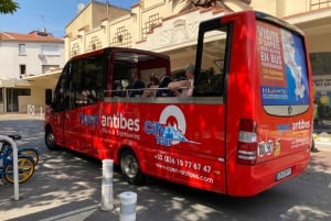 Antibes: 1 eller 2-dagers hopp-på-hopp-av-sightseeingbusstur