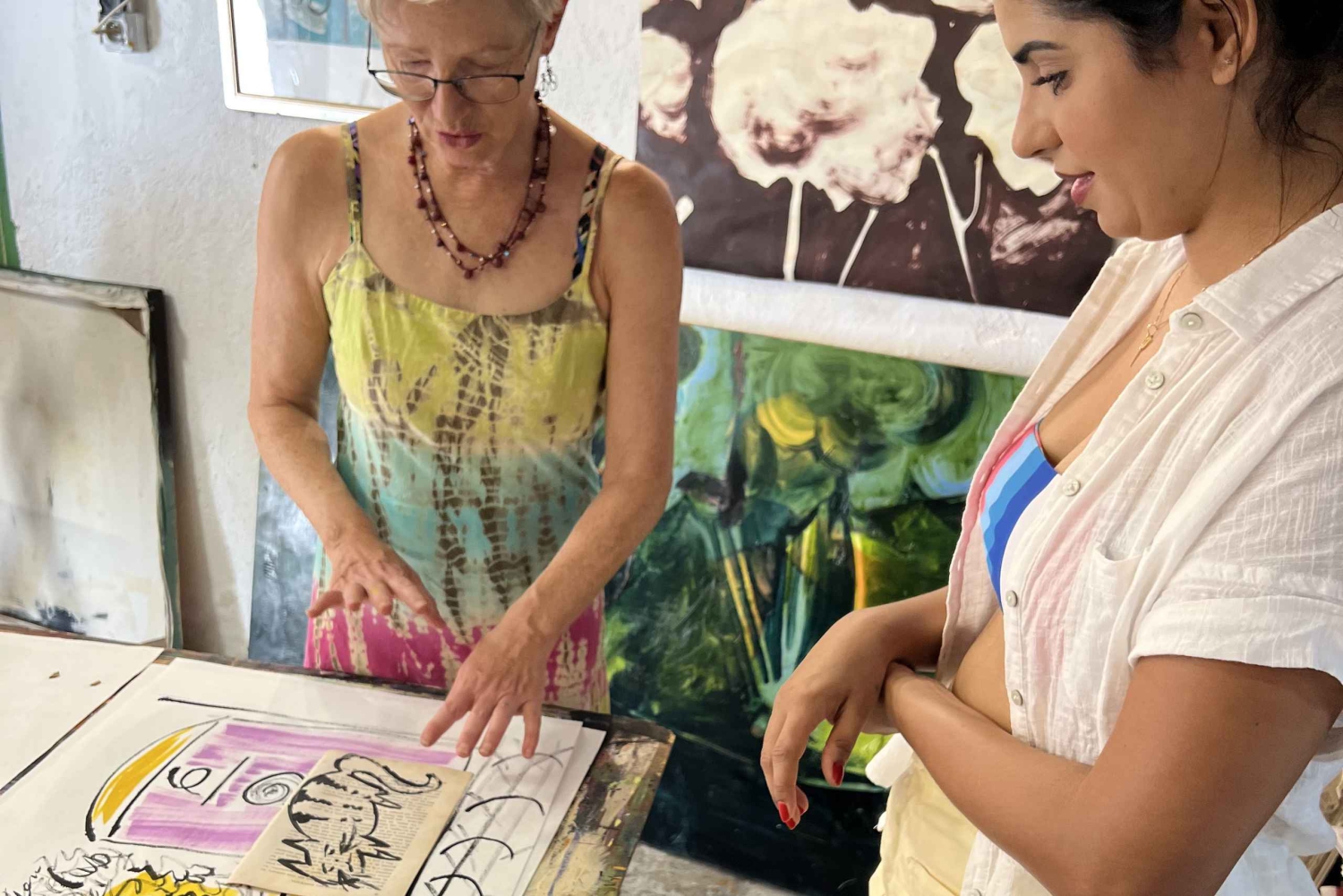Antibes: make your art souvenir with a Local Artist
