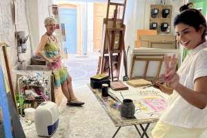 Antibes: make your art souvenir with a Local Artist