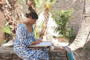 Antibes: Tour di disegno del Museo Picasso guidato da un artista locale