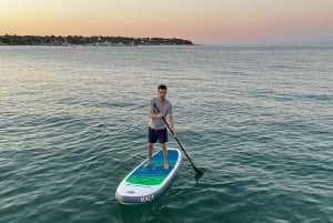 Antibes: Stand Up Paddle ved soloppgang/solnedgang og videominner