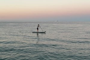 Antibes: Stand Up Paddle ved soloppgang/solnedgang og videominner