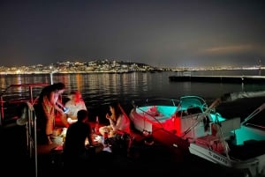 Antibes: Sunset Boat Cruise/Celebration with friends