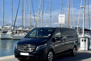 Taxi d'Antibes à l'aéroport de Nice