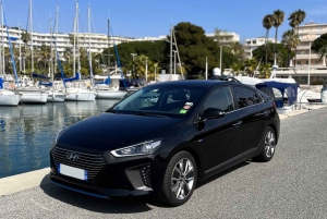 Taxi d'Antibes à l'aéroport de Nice