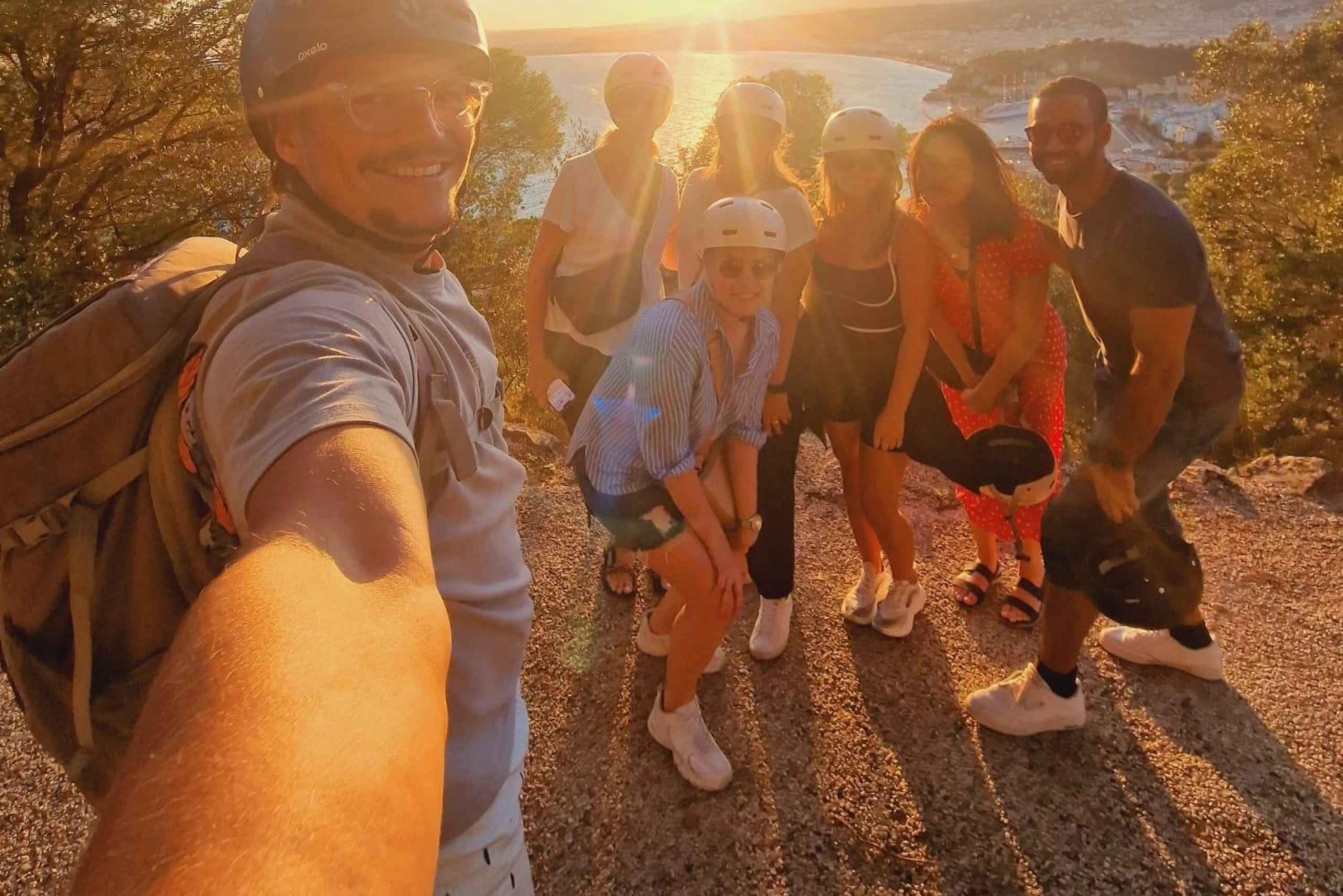 Apéro Sunset Tour by electric bike Nice to Villefranche