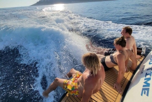 Tour en bateau, croisière commentée, baignade, Nice, Saint jean Cap Ferrat