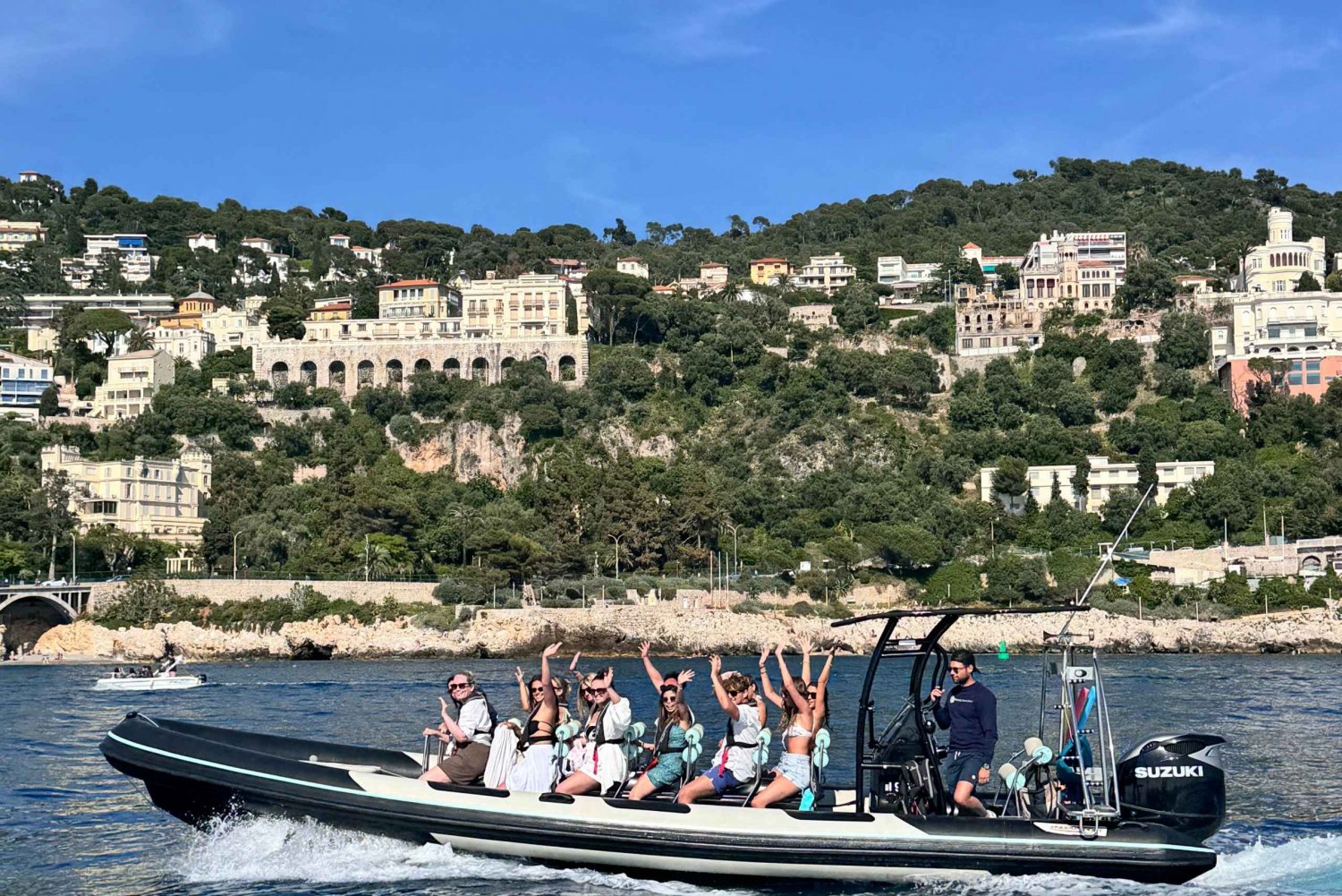 Boat trip from Nice : Swim & Relax at Villefranche-sur-Mer