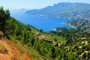 Excursão de um dia às Calanques de Cassis, Aix-en-Provence e degustação de vinhos