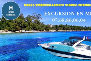 Cannes: båt och vattenskoter Mandelieu