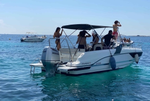 Båtuthyrning i Cannes med skeppare - Lérins Island Escape Tour