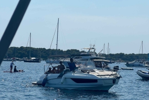Båtuthyrning i Cannes med skeppare - Lérins Island Escape Tour