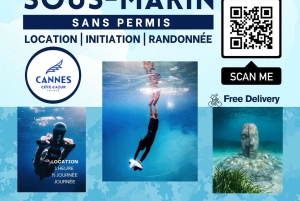 Cannes, Lérinsin saaret: Vierailu ekomuseossa vesiskootterilla