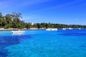 Cannes: tour privato in barca Mandelieu Théoule Iles de Lérins